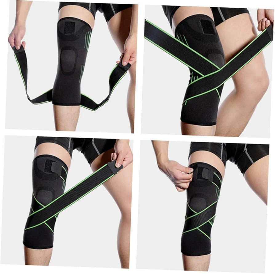 Pair Of Scientific Knee Pads - Random color (Green , Orange or Black)